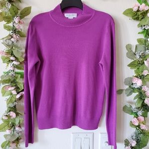 SagHarbor - Turtle Neck - Pink Sweater LP